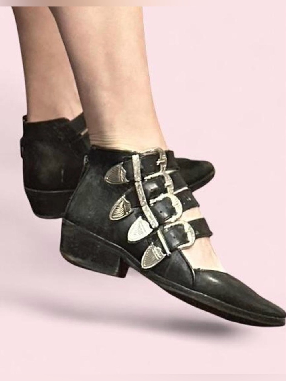 Toga Pulla buckle ankle boots